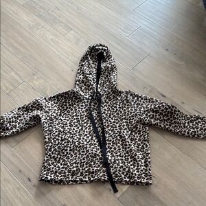 .Velvet Graham& Spencer  Leopard Print Women’s hoodie